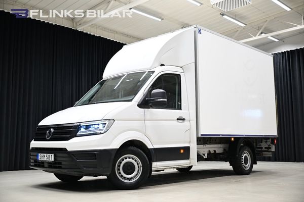 Volkswagen Crafter 177HK Automat|Volymskåp|Bakgavellyft|LED|Lågmil|Leasbar - 2019