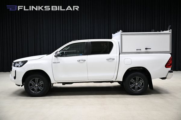 Toyota Hilux 2.4 AWD 150HK Automat|Kåpa|Släde|FjärrstyrdVärmare|Moms - 2022