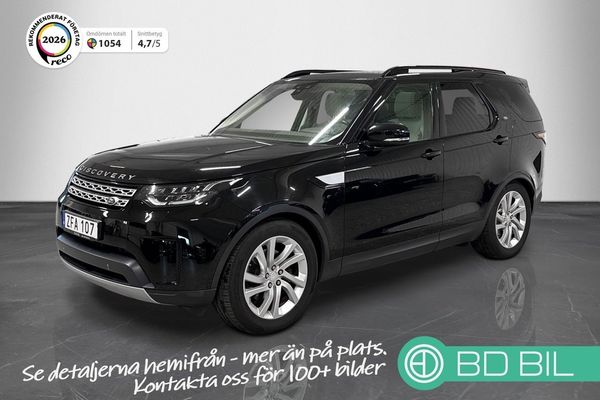 Land Rover Discovery 3.0 TDV6 4WD PANO 7-SITS MERIDIAN DRAG VÄRMARE SKINN - 2018