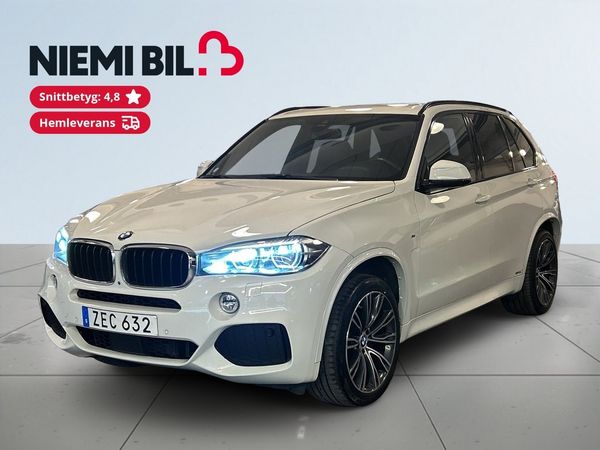 BMW X5 xDrive30d Aut M Sport 360/HuD/Pano/Skinn/Drag/Dvärm/SoV - 2018
