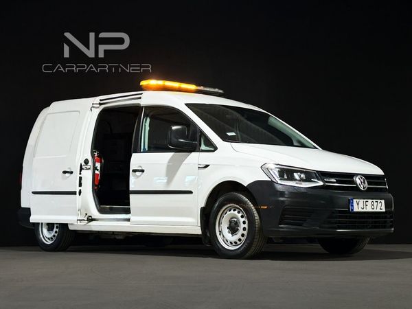 Volkswagen Caddy Maxi GARANTI 6 mån|Van 1.4 TGI |VÄLSERVAD | INREDNING|DRAG | - 2017