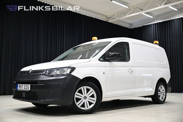 Volkswagen Caddy Maxi DSG 122HK Inredd|Drag|Värmare|Backkamera|EnÄgare|Moms - 2021