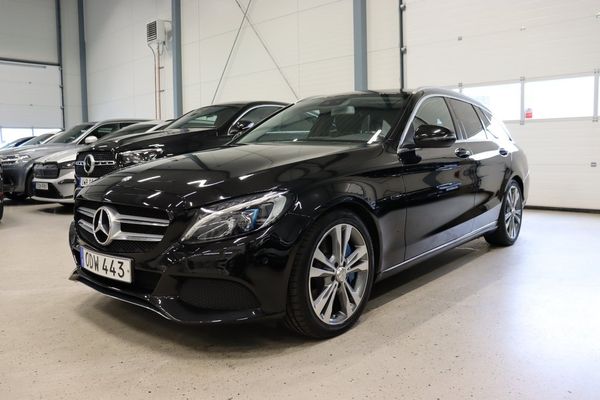 Mercedes C350 T e Plus Avantgarde Läder B-Kamera B-Värm 279hk - 2017