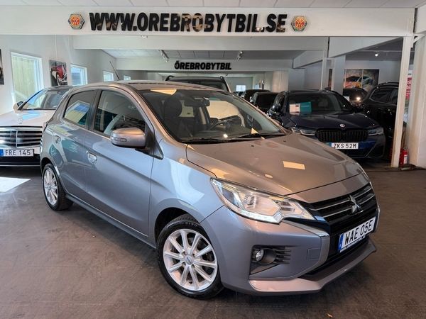 Mitsubishi Space Star 1.2 MIVEC INVECS-III CVT B-kamera Keyless Farthållare - 2023