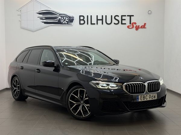 BMW 520 d 190hk M Sport Värmare/Navi/Bkamera/Läder/Nyservad/1Br - 2021