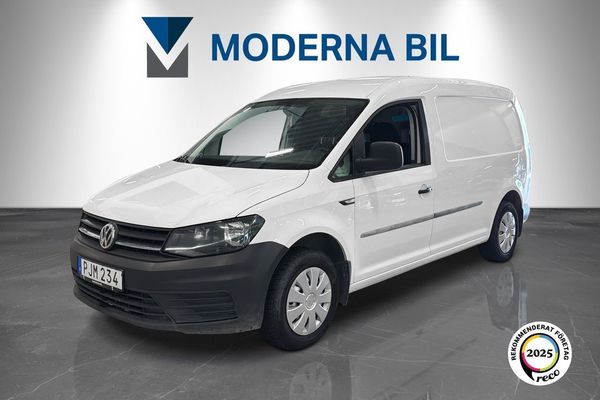 Volkswagen Caddy Maxi 2.0 TDI 102hk Lång Dragkrok Inredd D-värmare Välservad - 2017