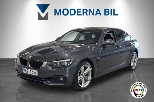BMW 420 D xDrive 190hk Gran Coupé Sport line Skinn HiFi B-kamera - 2018
