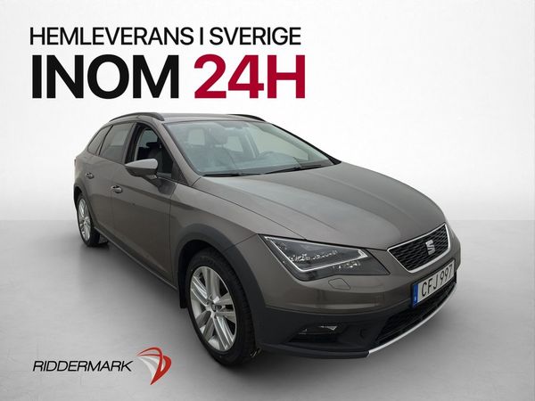 Seat Leon X-Perience 1.6 TDI 4Drive Värm Kamera Drag CarPlay - 2016