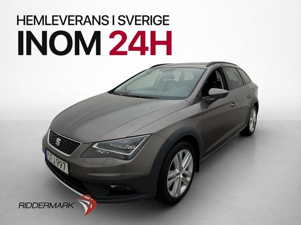 Seat Leon X-Perience 1.6 TDI 4Drive Värm Kamera Drag CarPlay - 2016