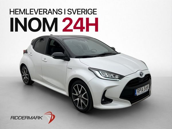 Toyota Yaris Hybrid 116hk Bitone Värmare Kamera Adaptiv-fart - 2021