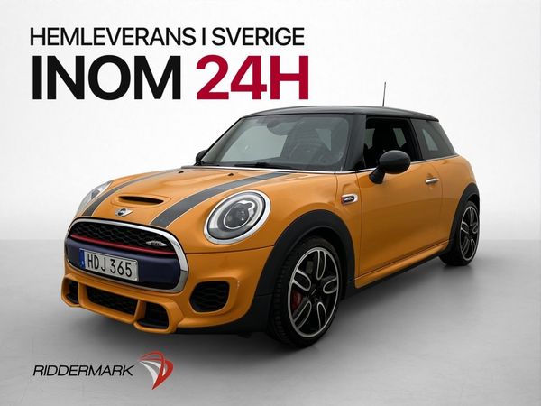 MINI JCW John Cooper Works 231hk H/K CarbonBlack Läder Navi - 2016