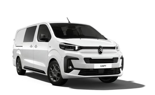 Citroen Jumpy L3 CC Crew Cab 150 AUT 2,2L 6-sits Nav View kamera - 2026