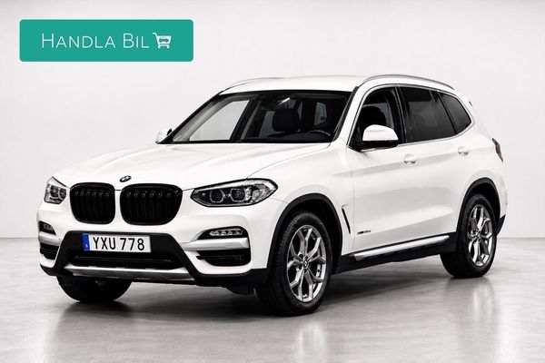BMW X3 xDrive20d Dragkrok Cockpit Navi Nybesiktad 190hk - 2018