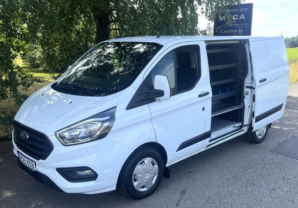Ford Transit Custom 130 TDCI Dubbelgolv & Verkstadsinredning - 2021
