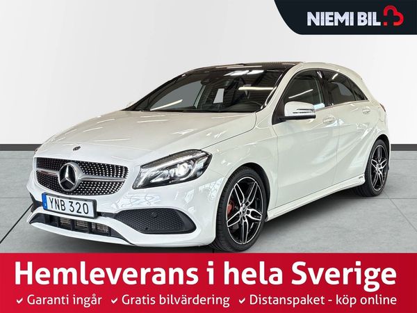 Mercedes A200 d d Style AMG S&V-hjul/Bkam/Carplay/Pano - 2018