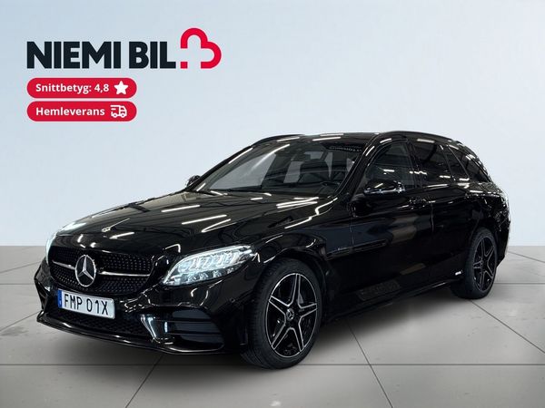 Mercedes C300 T de AMG Line, Night Mvärm/Dragkrok/NAVI - 2021