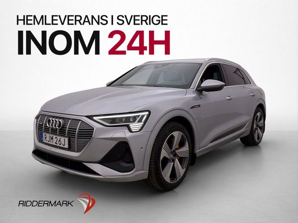 Audi e-tron 55 408hk S-Line B&O Pano HUD Luftfjädring 360° - 2020