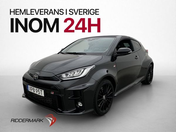 Toyota Yaris GR iMT 261hk 4WD JBL Navi HuD Kamera Halvskinn - 2023