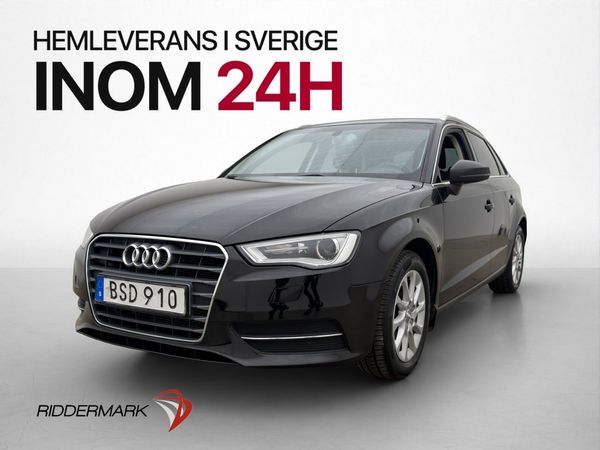 Audi A3 Sportback 1.2 TFSI Attraction P-sensorer Farthållare - 2015