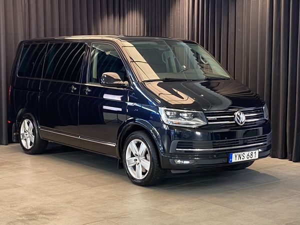 Volkswagen Multivan MOMS /204hK!/Highline/4Motion/El-dörr/Skinnstol/Värm - 2017