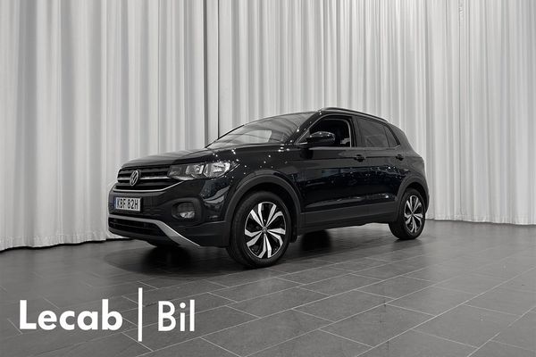 Volkswagen T-Cross TSI 95hk | Black Design | 17" | Parkeringssensorer F&B - 2022