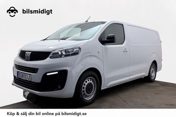 Fiat Scudo e-scudo 75 kWh L3 Lång 3-sits Pekskärm Farthållare MOMS - 2022