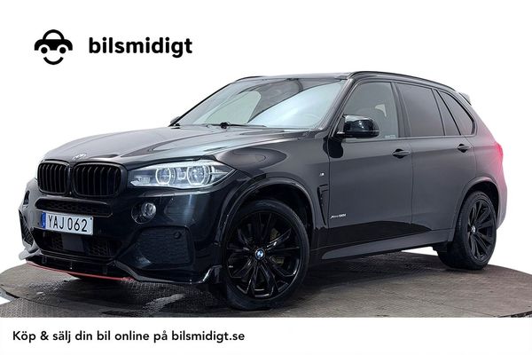 BMW X5 xDrive50i M Sport Drag Pano Läder HUD Kamera H/K 450hk - 2016