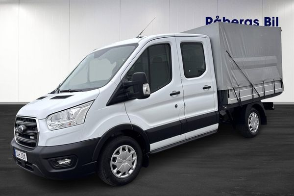 Ford Transit 310 Chassi Dubbelhytt 2.0 EcoBlue *Moms* 7-sits - 2020