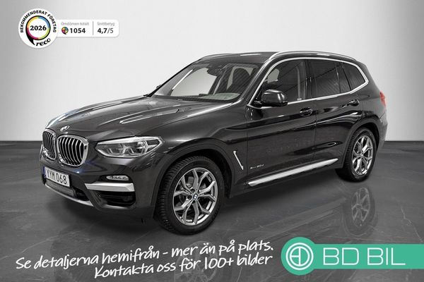 BMW X3 xDrive20d Värmare Apple Carplay Rattvärme Dragkrok - 2019