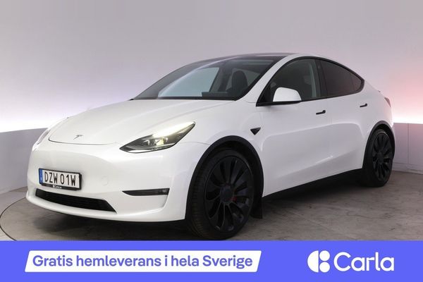 Tesla Model Y Performance Autopilot Panorama Drag - 2024