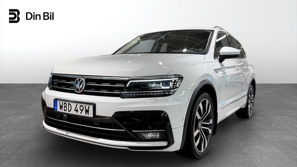 Volkswagen Tiguan Allspace R-Line TDI 4MOTION |7-sits |Drag |Värmare - 2019
