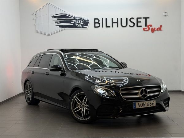 Mercedes E200 d 150hk AMG Pano/Navi/Bkamera/Krok/19"Fälg/AMG - 2018