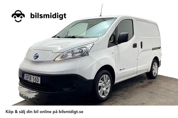 Nissan e-NV200 Skåp 40 kWh Inredd 2xSidodörr Kamera Rattvärme MOMS - 2021