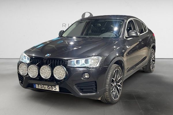 BMW X4 xDrive20d 190 HK AUT DRAG PDC M&K 0.49L/MIL 14700MIL - 2018