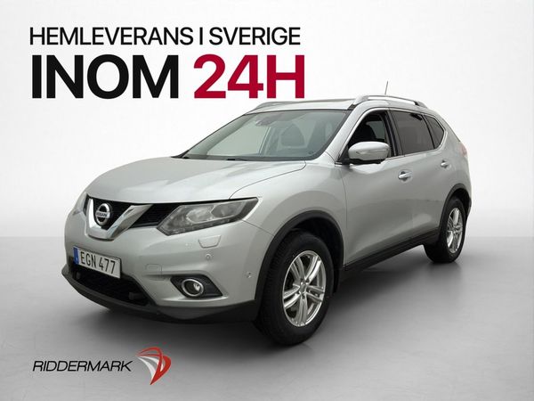 Nissan X-Trail 1.6 dCi Tekna Pano 7 sits 360° Drag Skinn Nav - 2017