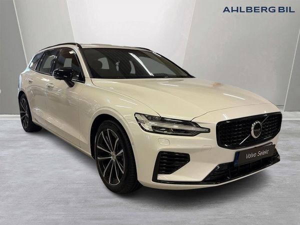 Volvo V60 T6 Plus Dark Edition, Läderklädsel, Parkeringsk... - 2025