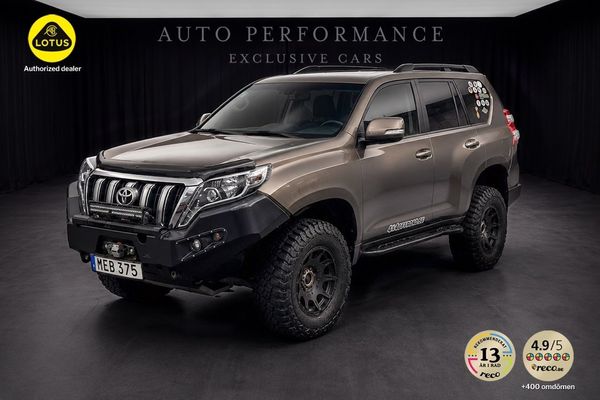 Toyota Land Cruiser Prado 2.8 4WD Unik 7-sits / Hemleverans / - 2016