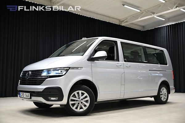 Volkswagen Caravelle DSG 150HK L2|8-Sits|Nedlackad|LED|Eldörrar|SeUtr!! - 2020