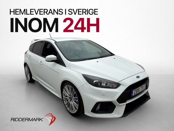 Ford Focus RS AWD 350hk Recaro Skalstolar Kamera Sony - 2018
