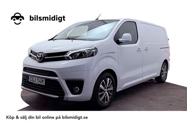 Toyota Proace Electric 75 kWh L2 Drag 2xSidodörr 3sits Navi MOMS - 2022