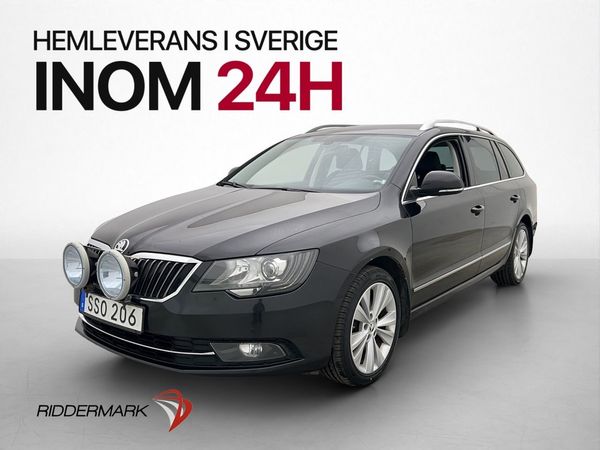 Skoda Superb 2.0 TDI 4x4 Elegance Värmare Drag 0.57l/mil - 2015