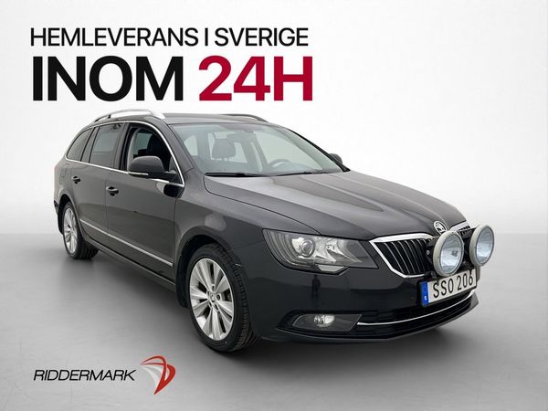 Skoda Superb 2.0 TDI 4x4 170hk Elegance Värmare Drag - 2015