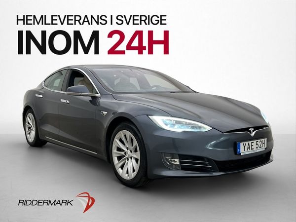Tesla Model S Long Range AWD Pano Skinn Kamera Moms AP Navi - 2020
