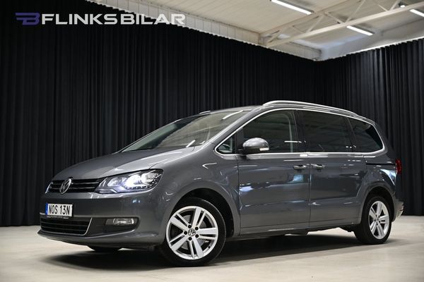 Volkswagen Sharan DSG TSI 150HK 7-Sits|Premium|Läder|Eldörrar|Moms|SeUtr! - 2021