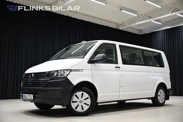 Volkswagen Caravelle DSG 150HK L2|9-Sits|GPS|Backkamera|Drag|Värmare|Leasbar - 2021