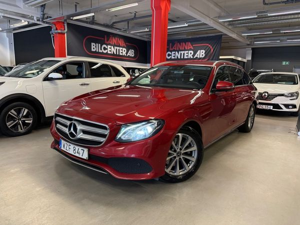 Mercedes E220 T d 4M Aut Drag Burmester Värmare Kamera SoV - 2018