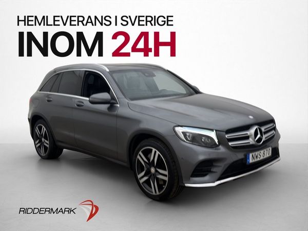 Mercedes GLC220 d 4M AMG Line Pano Dragkrok Kamera - 2016