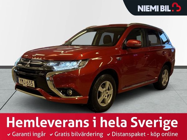 Mitsubishi Outlander PHEV CVT Fleet Edition Dragkrok/Psens/SoV-Däck/Rattvärm - 2017