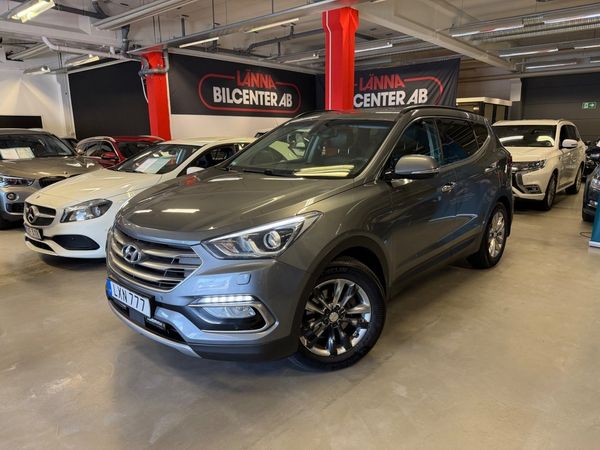 Hyundai Santa Fe 2.2 CRDi 4WD Aut Drag Navi Backkamera Skinn PDC SoV - 2016