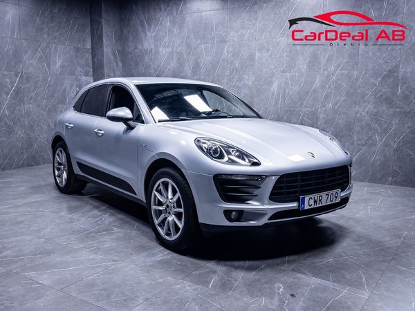 Porsche Macan S Diesel PDK 258hk Sport Chrono Luft Skinn Navi Drag - 2015